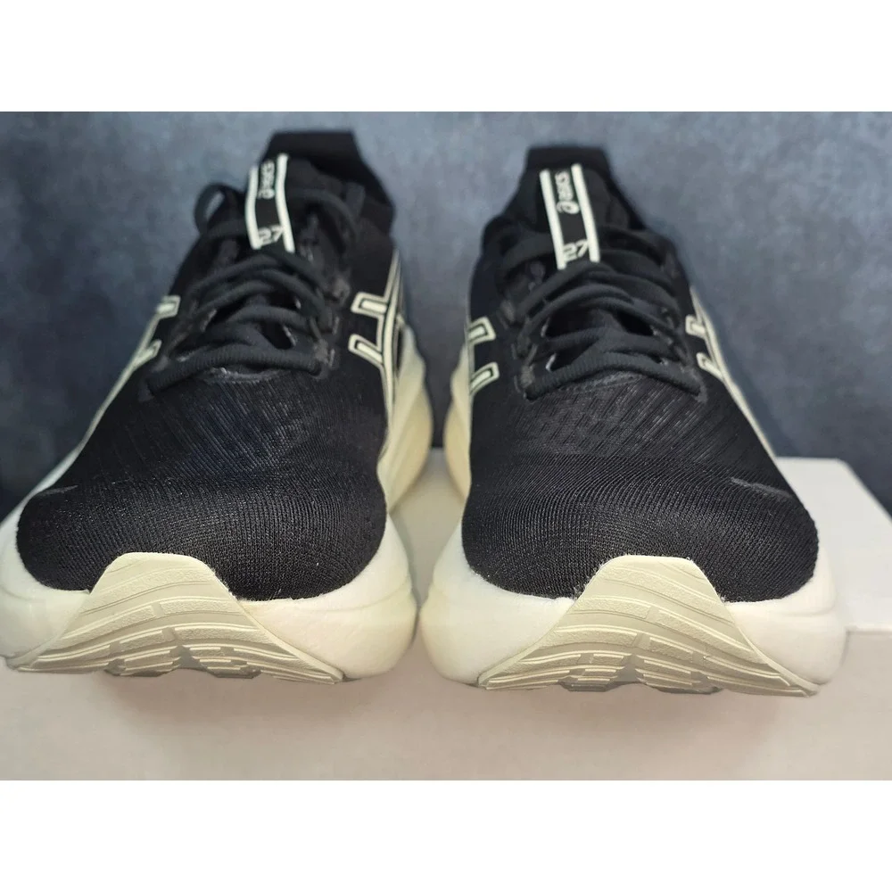 NWOT GEL-Nimbus 27 Black/Lake Grey Running Shoes Women 7 1012B753
